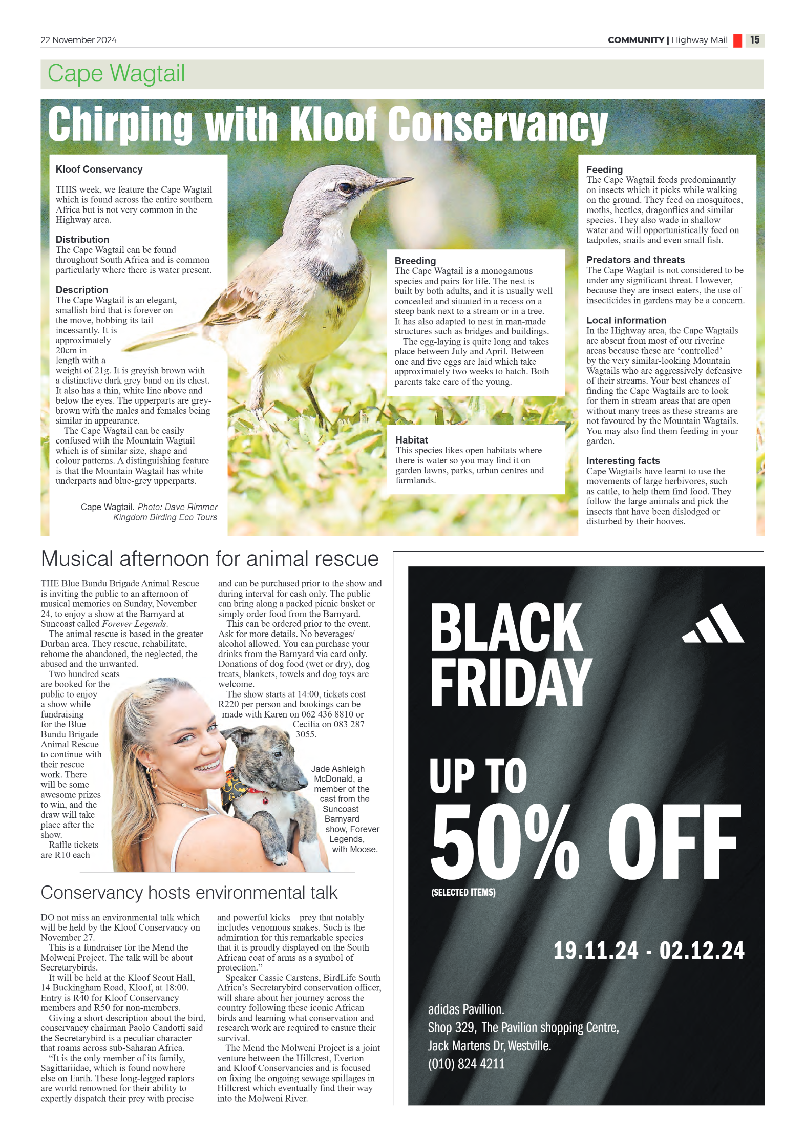 Highway Mail 22 November 2024 page 15