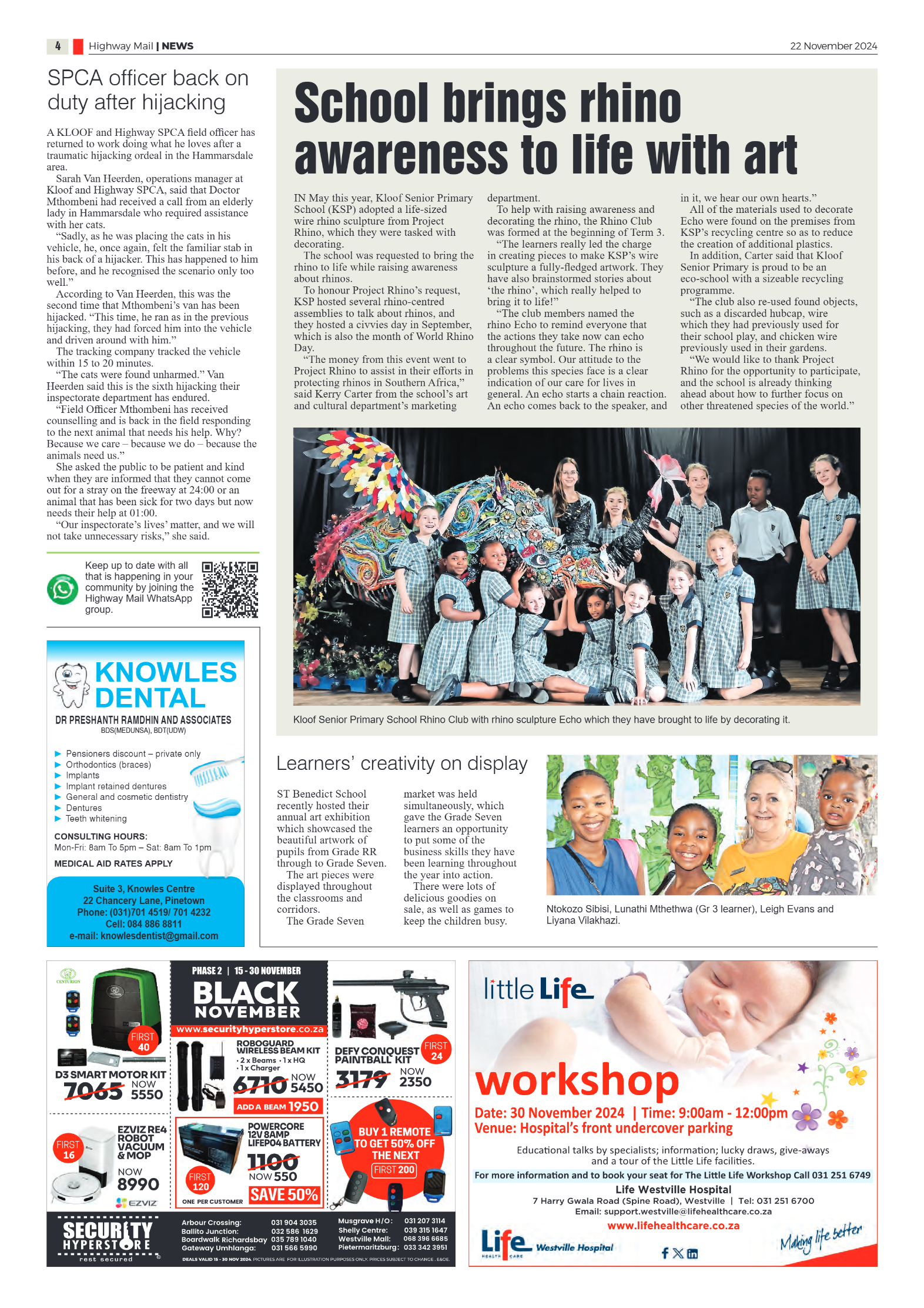 Highway Mail 22 November 2024 page 4