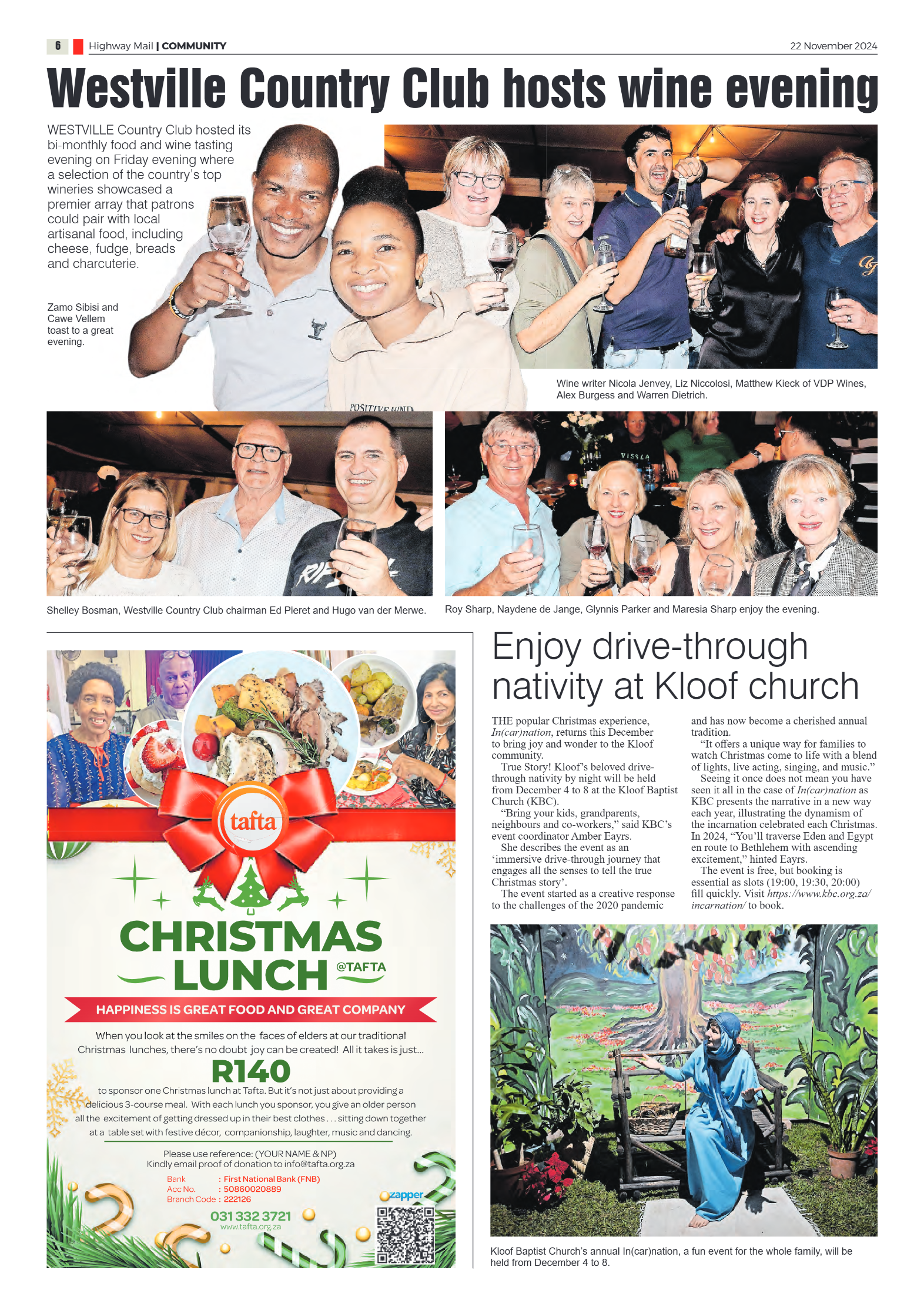 Highway Mail 22 November 2024 page 6