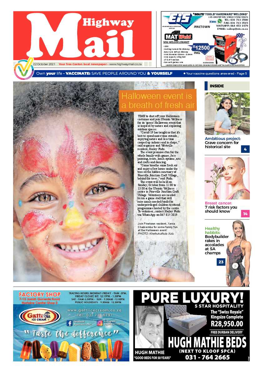Highway Mail 22 October 2021 page 1