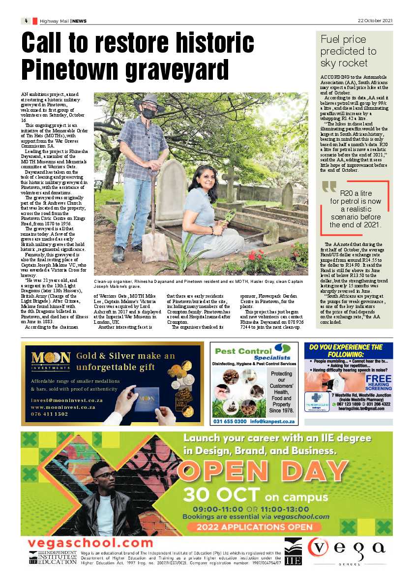 Highway Mail 22 October 2021 page 4