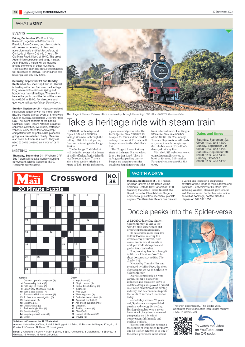 Highway Mail 22 September 2023 page 16