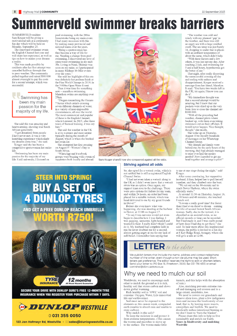 Highway Mail 22 September 2023 page 8
