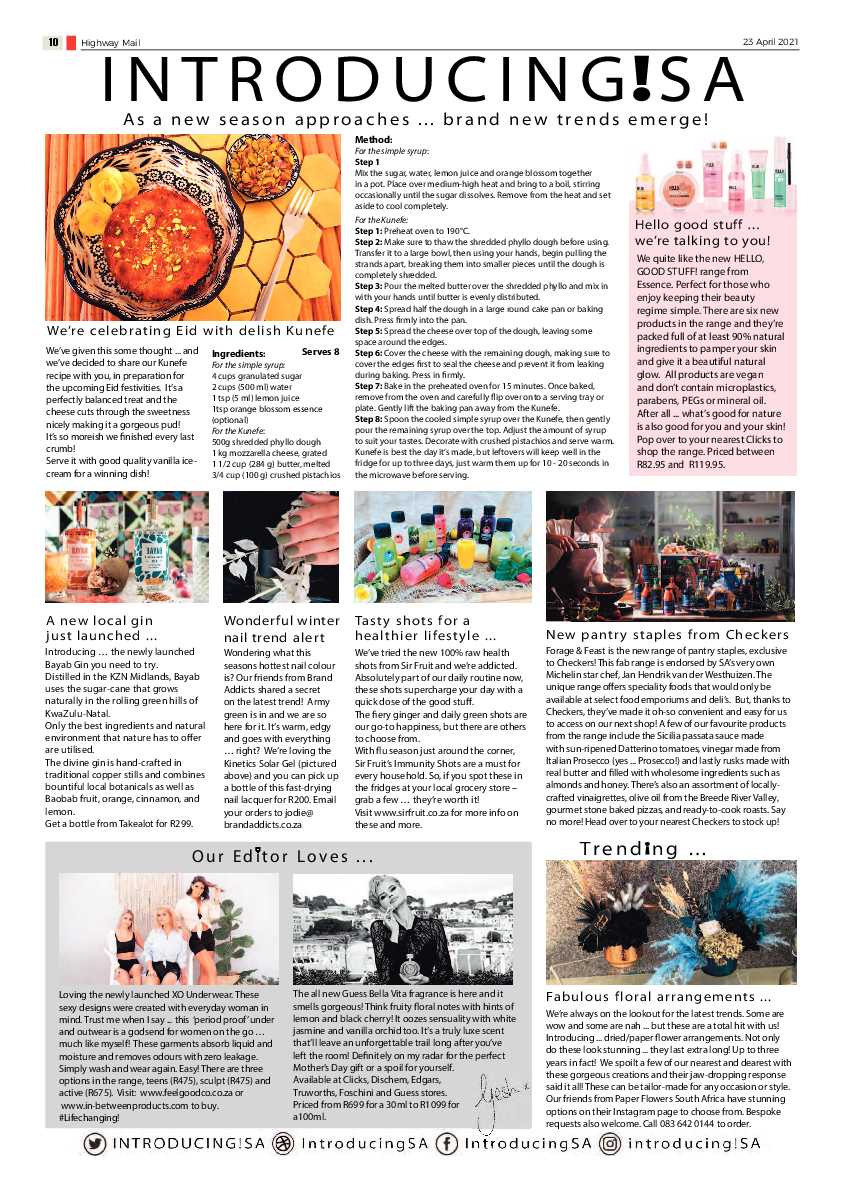 Highway Mail 23 April 2021 page 10