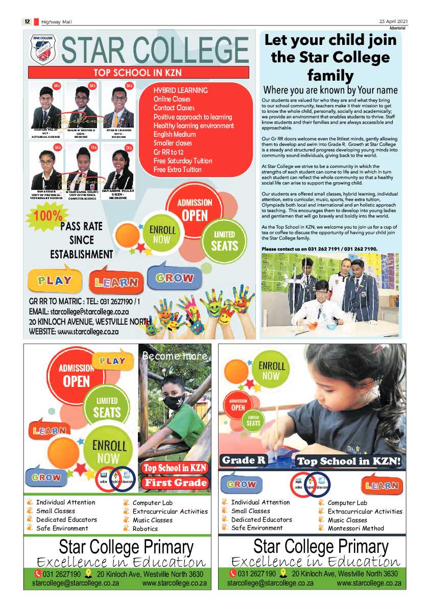 Highway Mail 23 April 2021 page 12