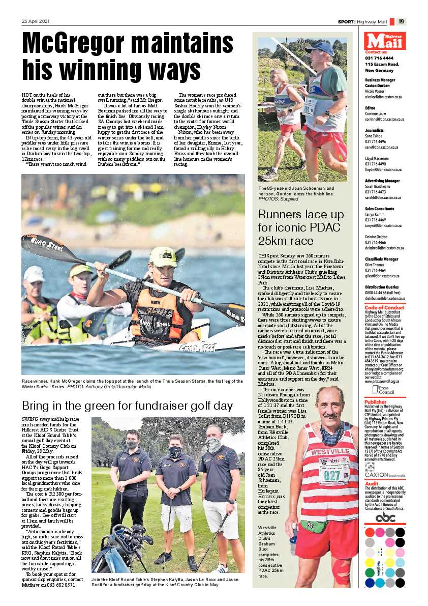 Highway Mail 23 April 2021 page 19