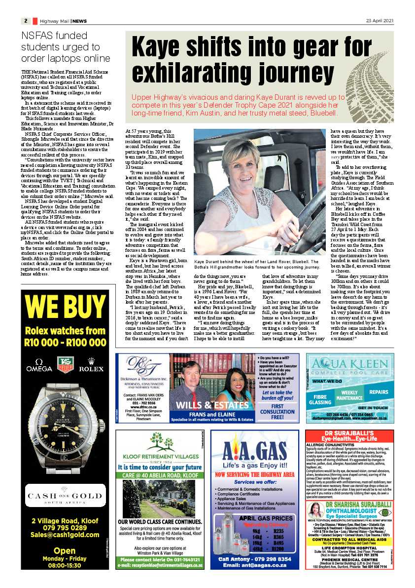 Highway Mail 23 April 2021 page 2