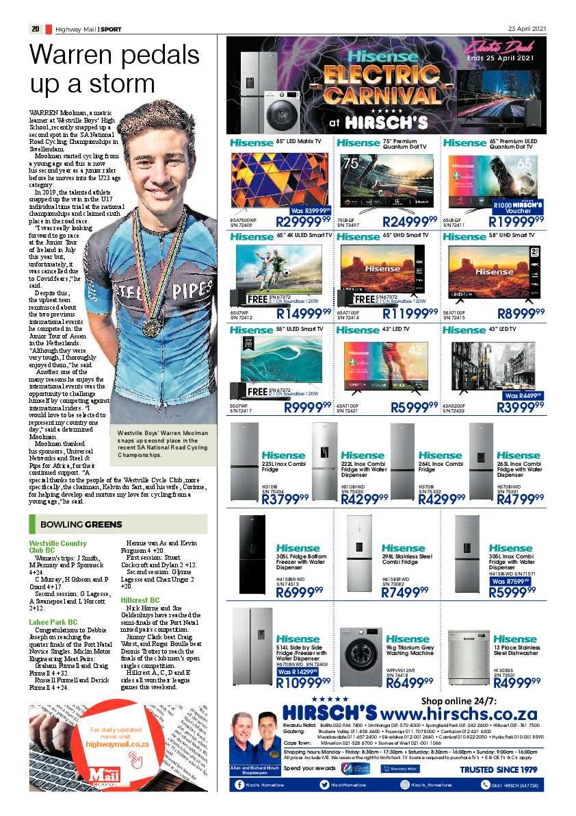 Highway Mail 23 April 2021 page 20