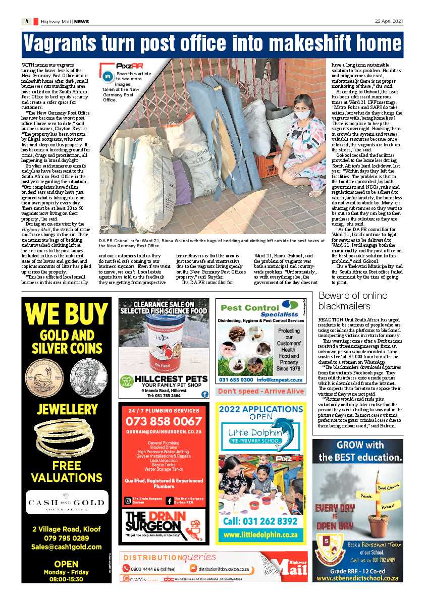 Highway Mail 23 April 2021 page 4
