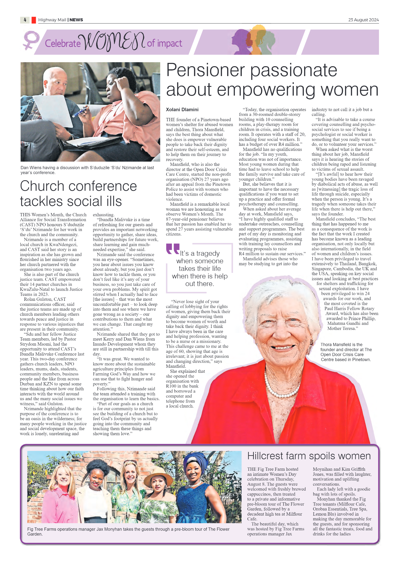 Highway Mail 23 August 2024 page 4