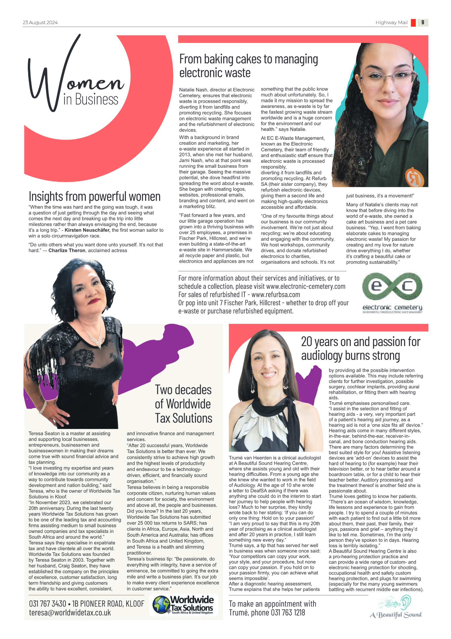 Highway Mail 23 August 2024 page 9