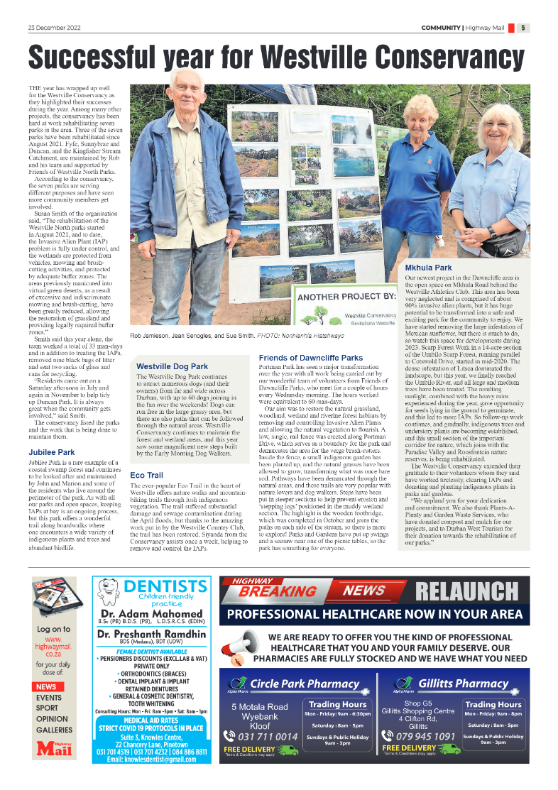 Highway Mail 23 December 2022 page 5