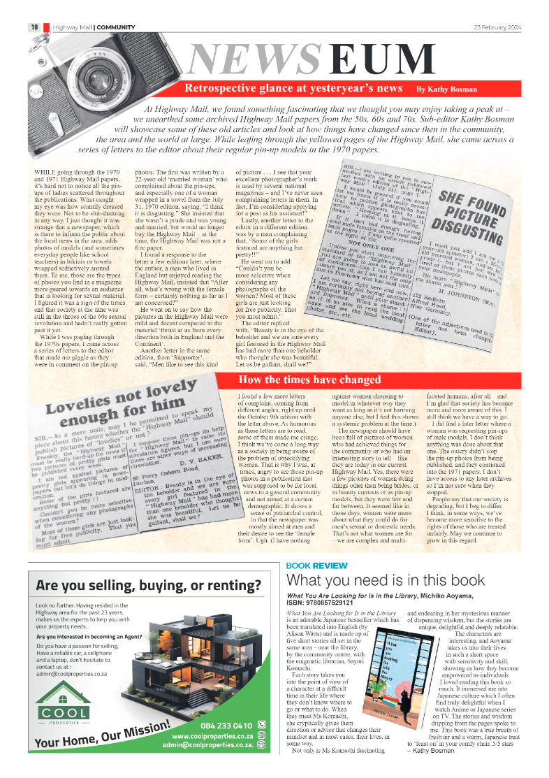 Highway Mail 23 February 2024 page 10