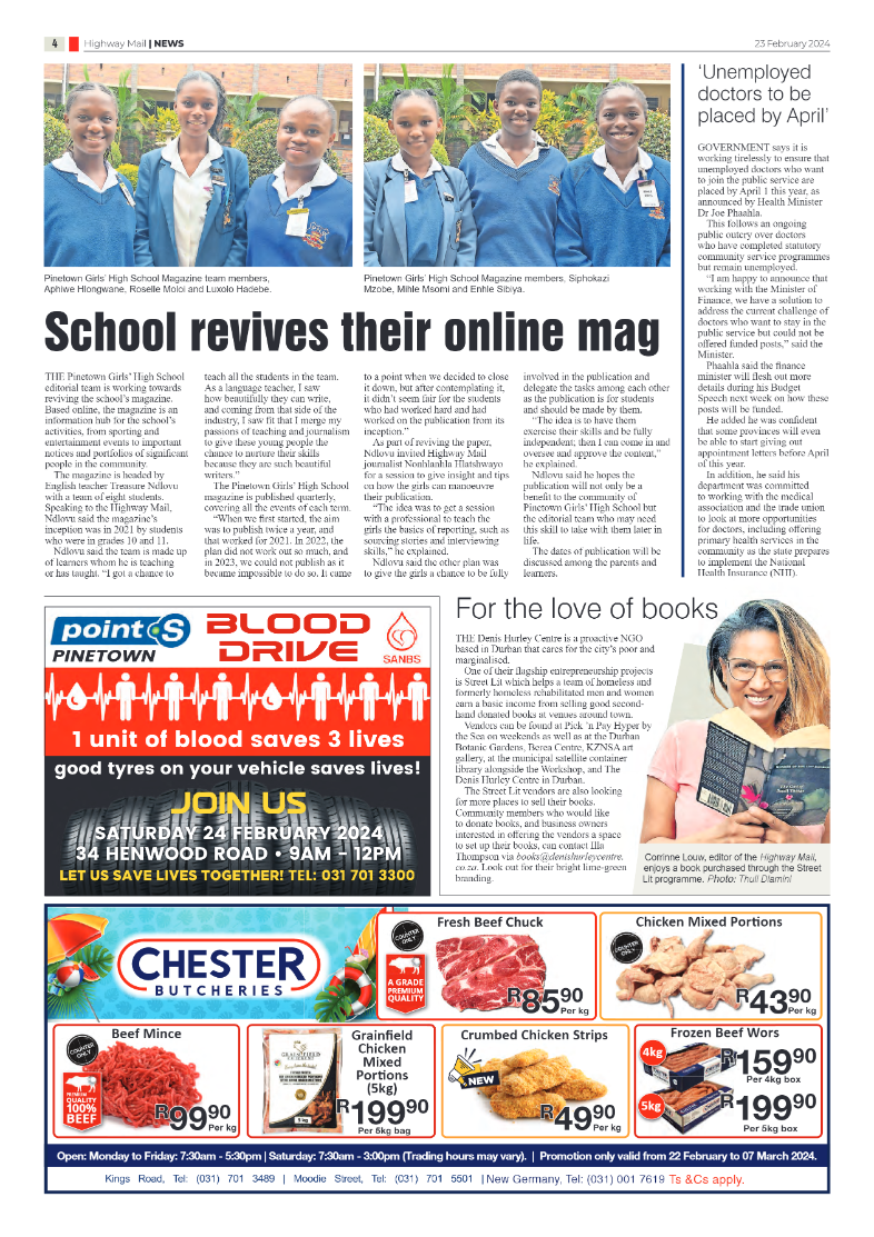 Highway Mail 23 February 2024 page 4