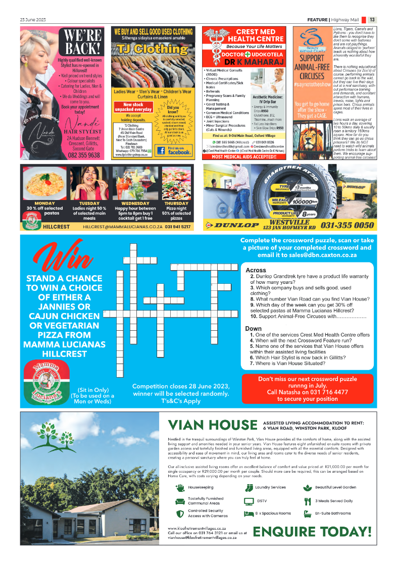 Highway Mail 23 June 2023 page 13