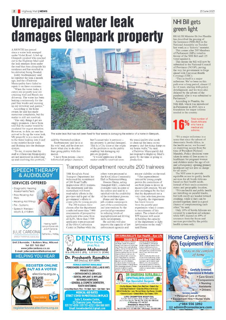 Highway Mail 23 June 2023 page 2