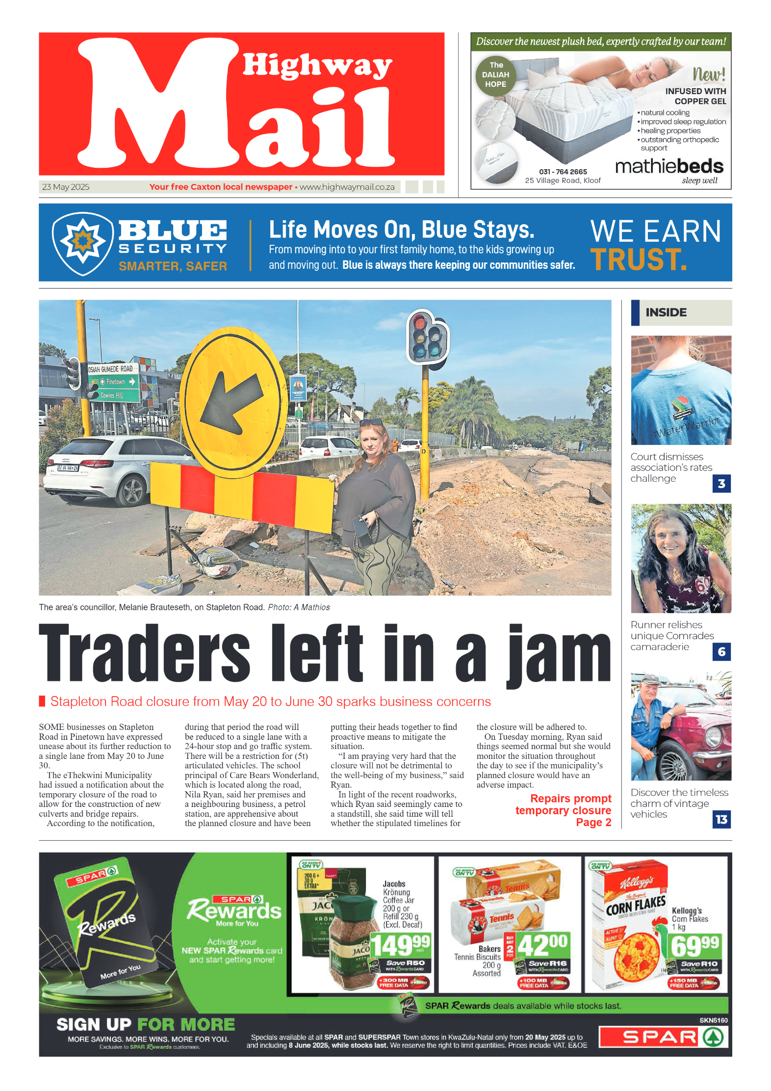 Highway Mail 23 May 2025 page 1