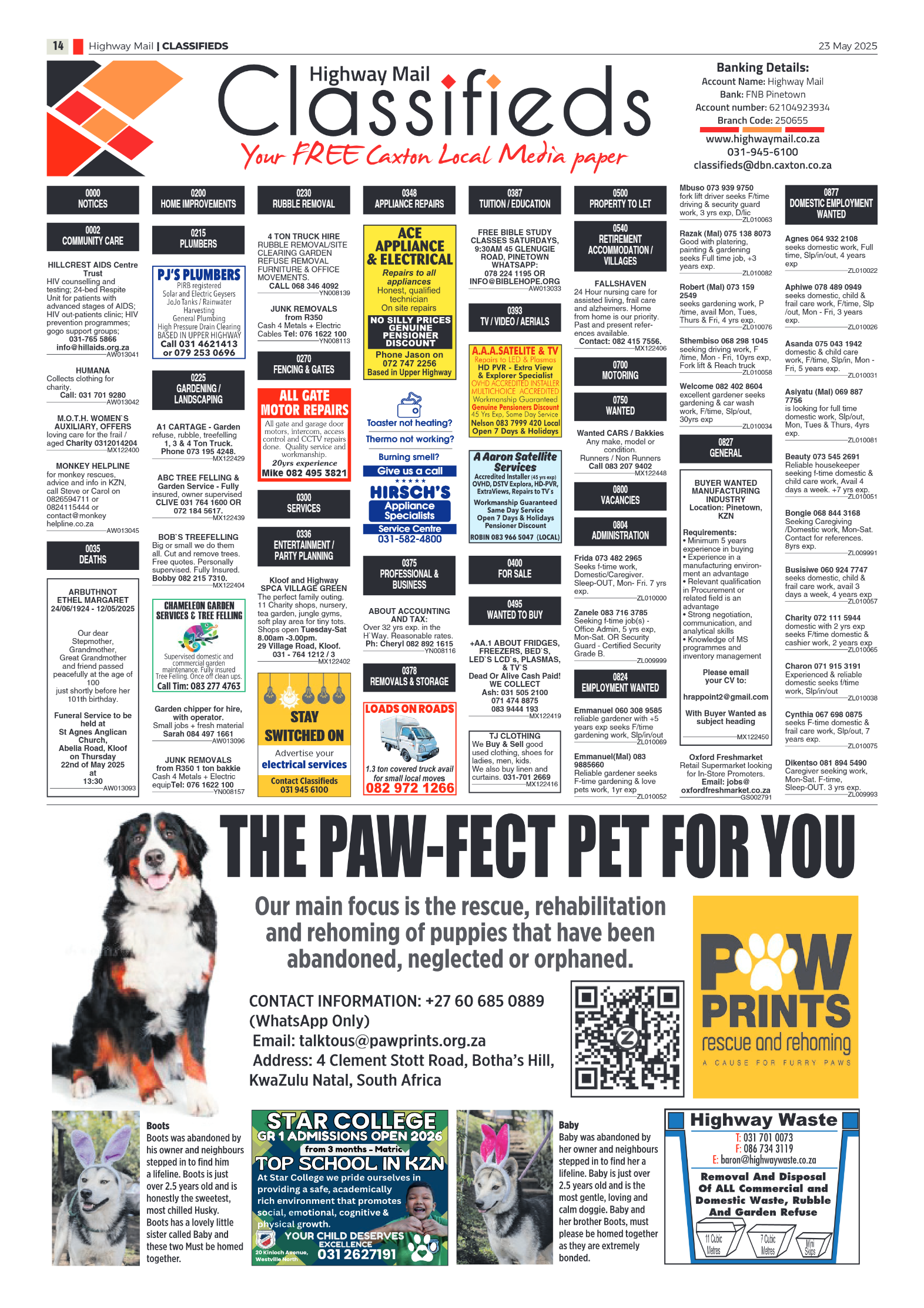 Highway Mail 23 May 2025 page 14