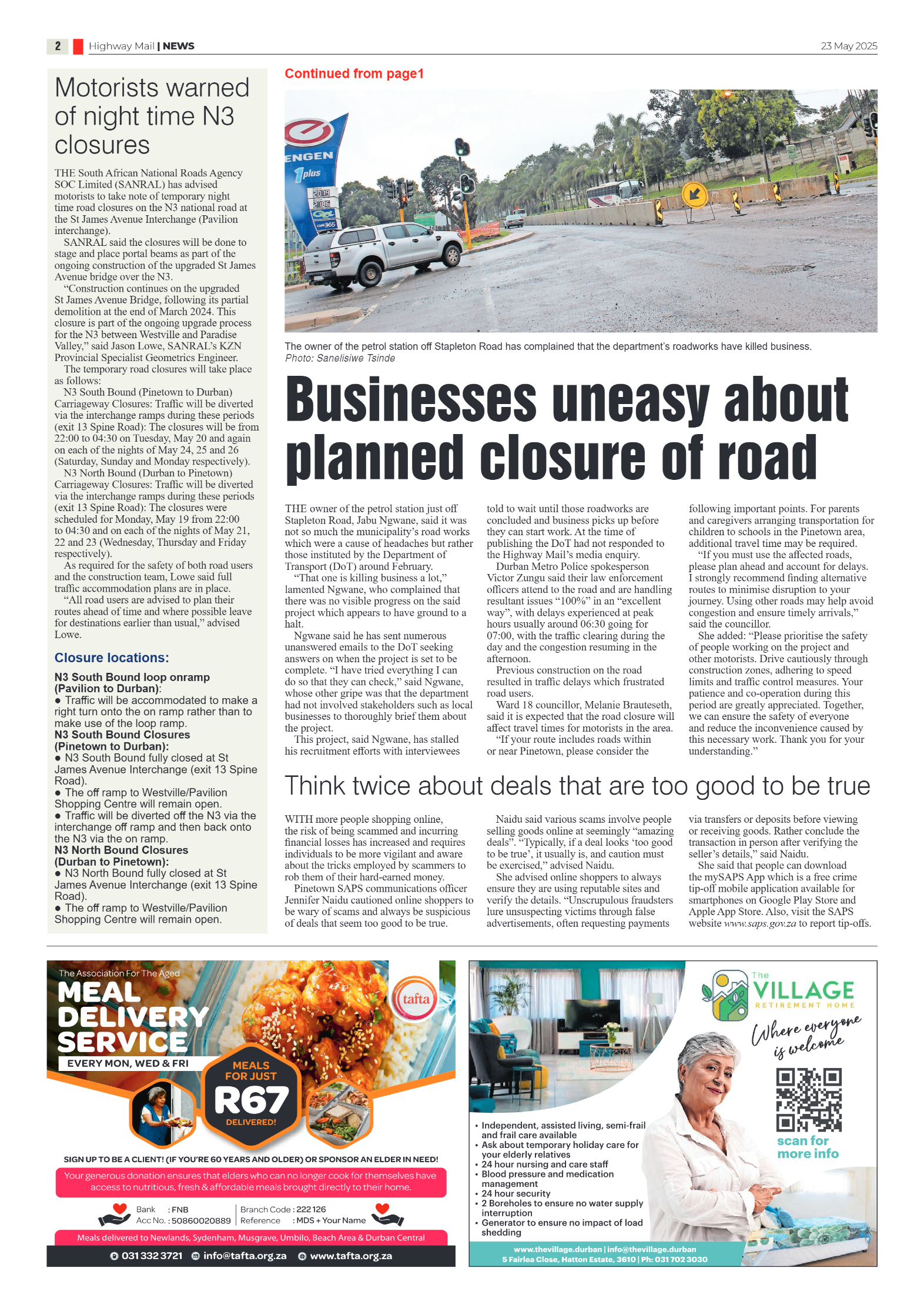 Highway Mail 23 May 2025 page 2
