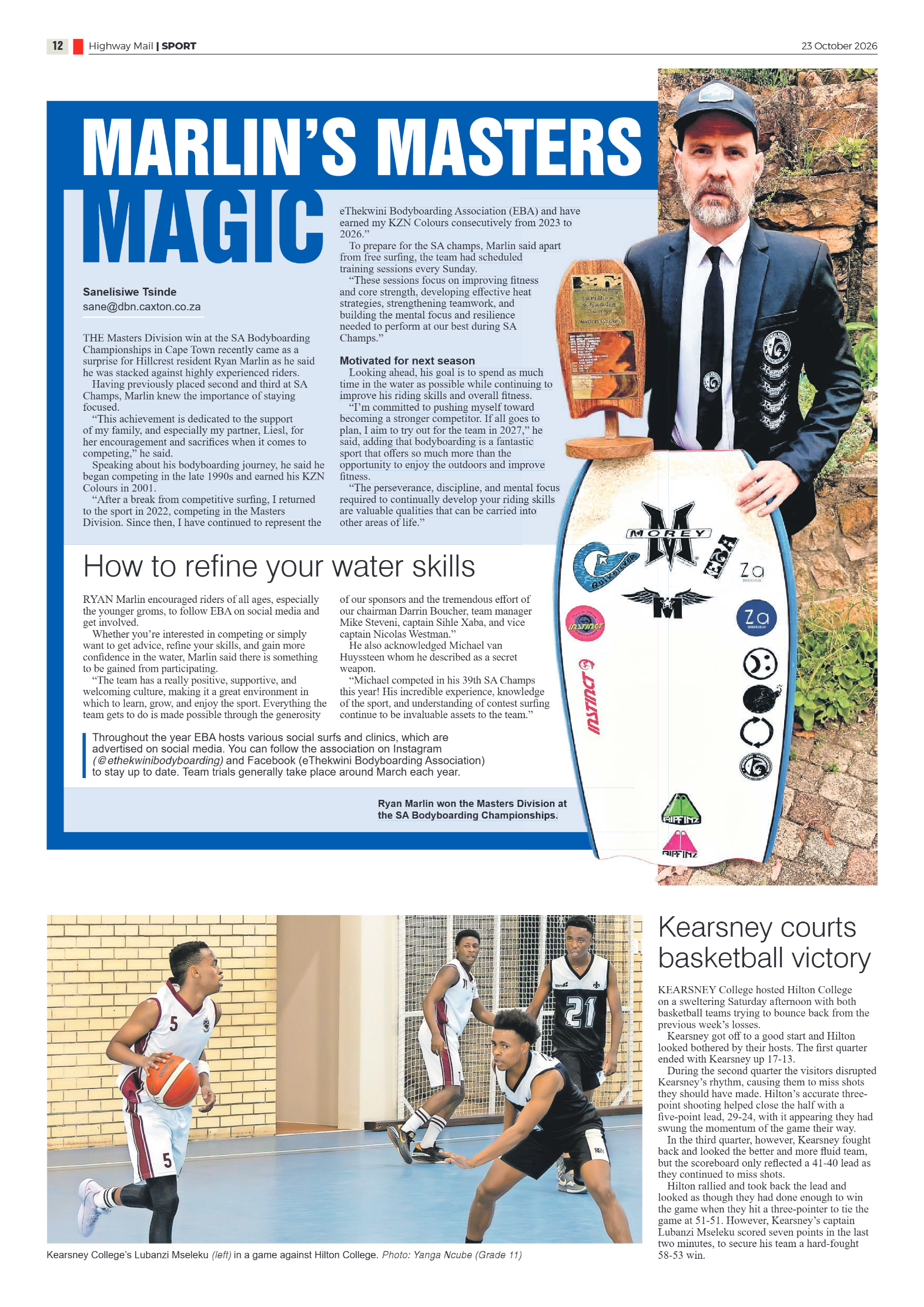 Highway Mail 23 October 2026 page 12