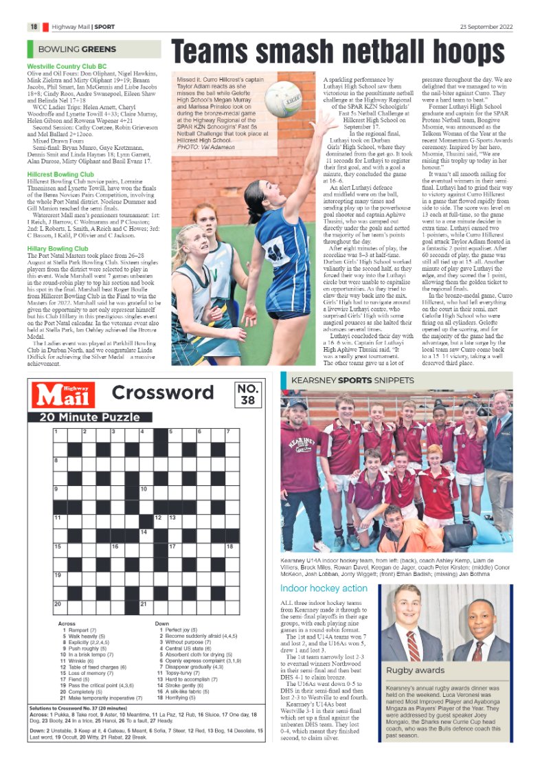 Highway Mail 23 September 2022 page 18