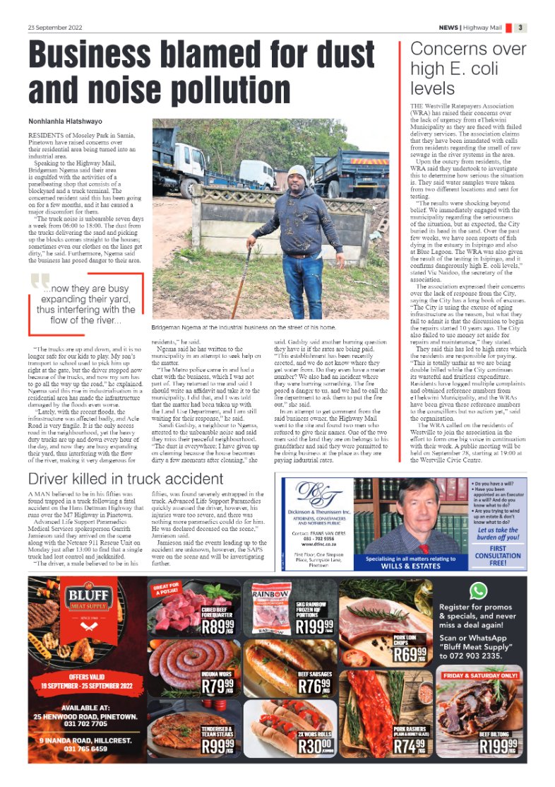 Highway Mail 23 September 2022 page 3