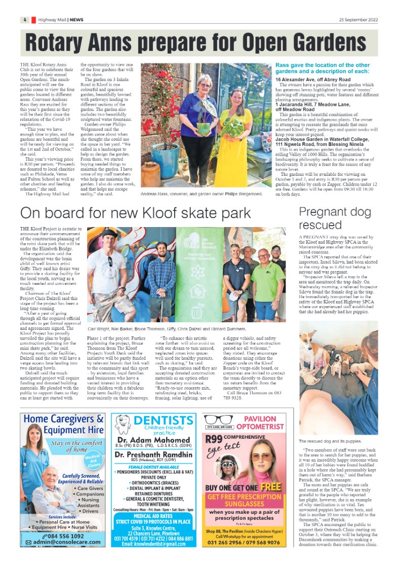 Highway Mail 23 September 2022 page 4
