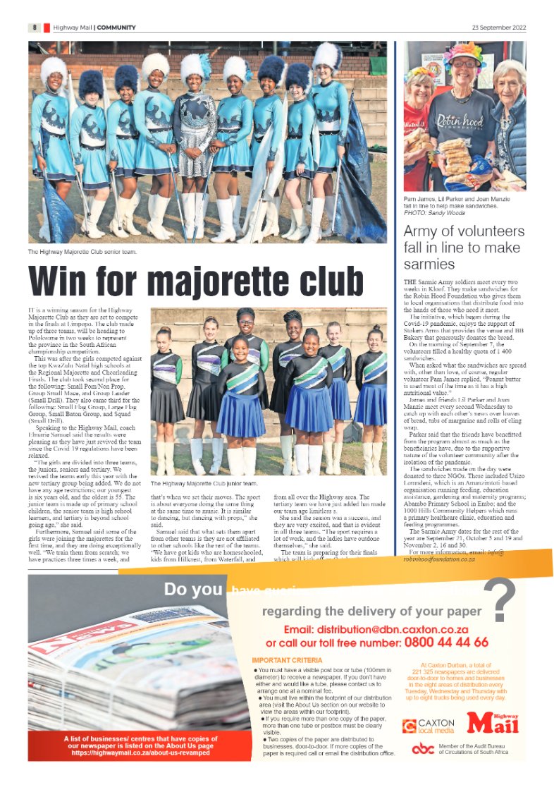 Highway Mail 23 September 2022 page 8