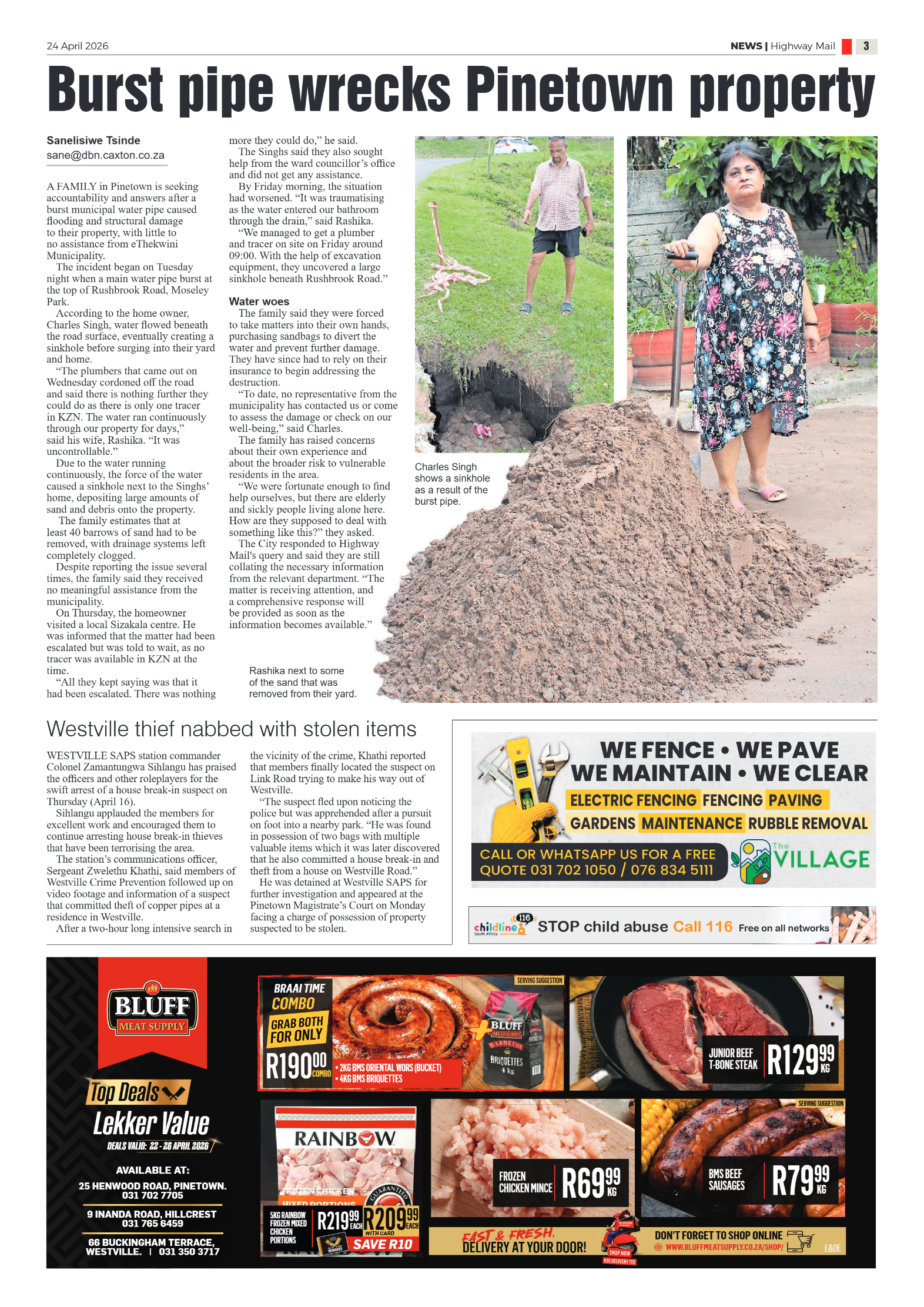 Highway Mail 24 April 2026 page 3