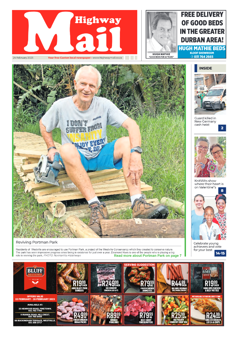 Highway Mail 24 February 2023 page 1