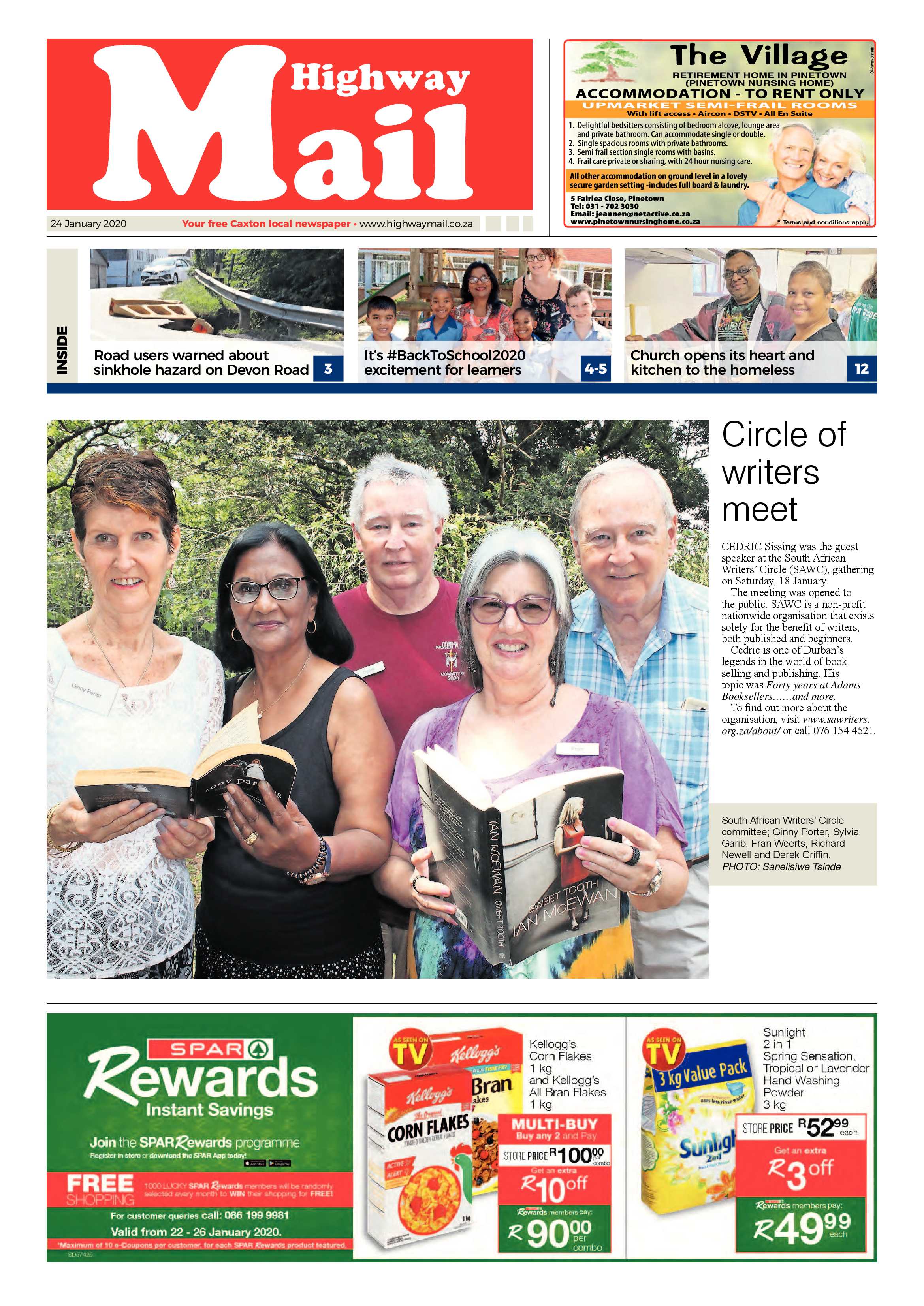 Highway Mail 24 January 2020 page 1