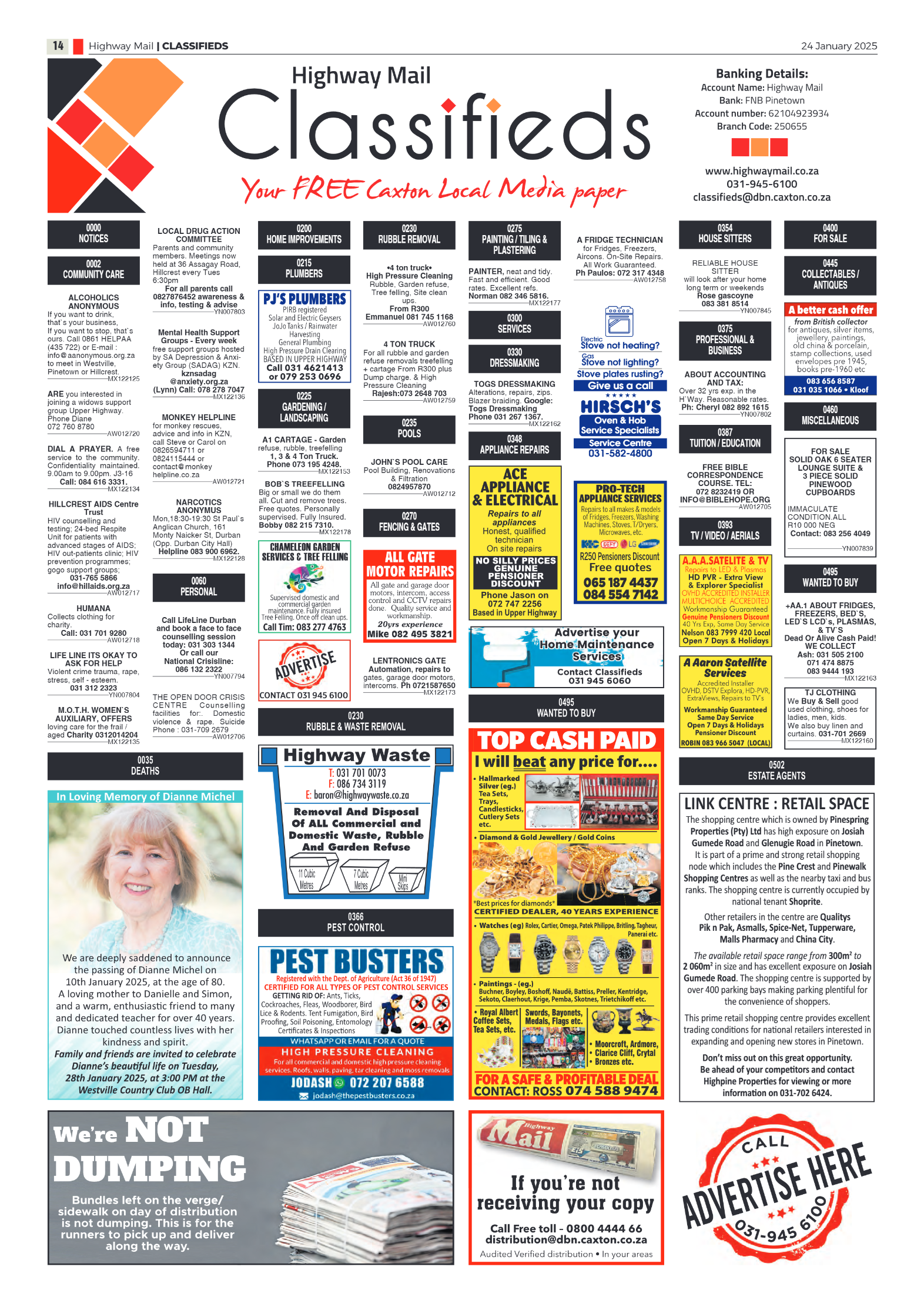 Highway Mail 24 January 2025 page 14