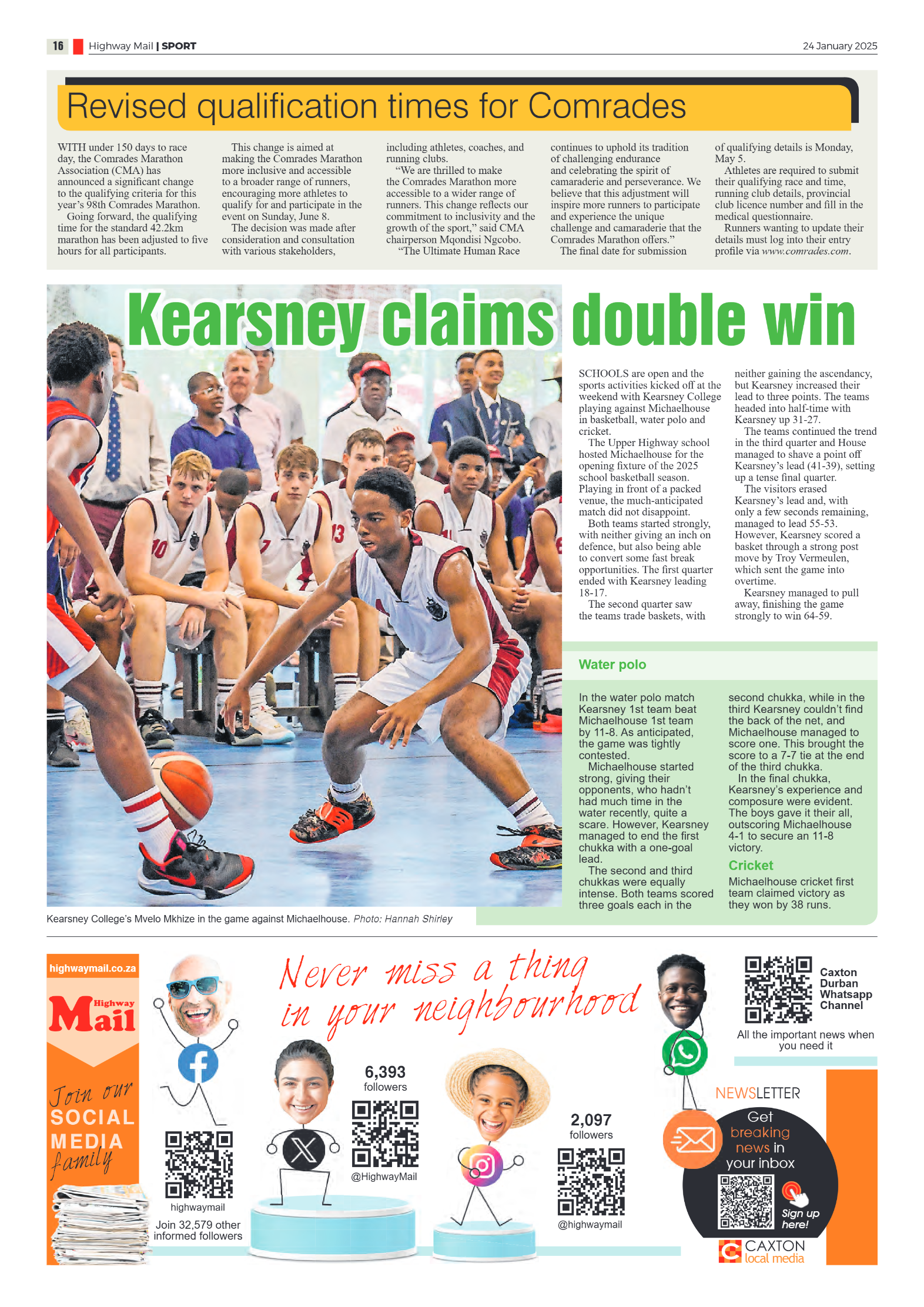 Highway Mail 24 January 2025 page 16