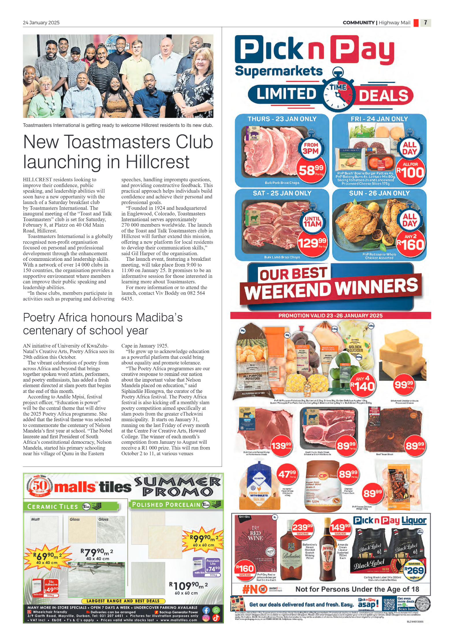 Highway Mail 24 January 2025 page 7
