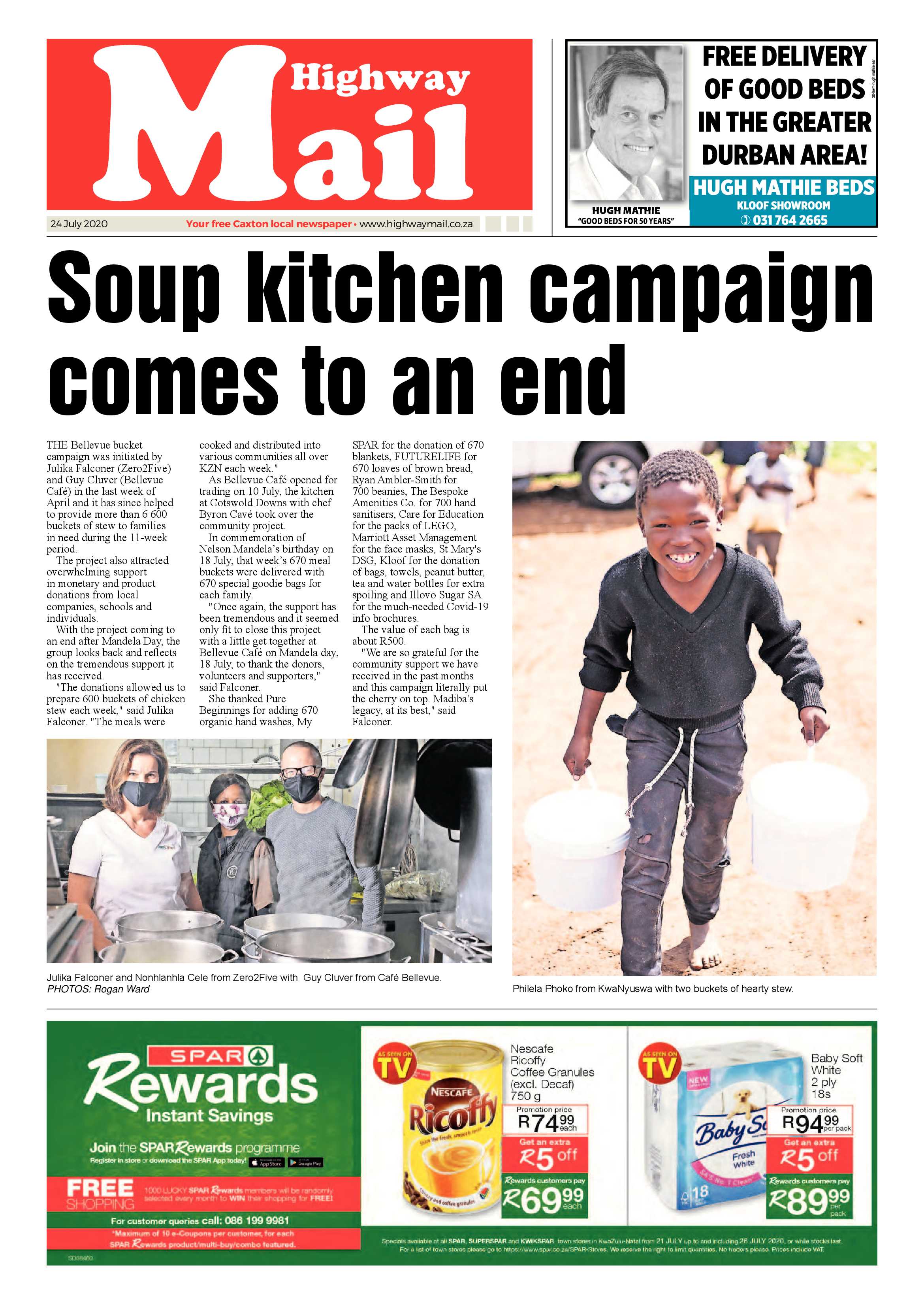 Highway Mail 24 July 2020 page 1