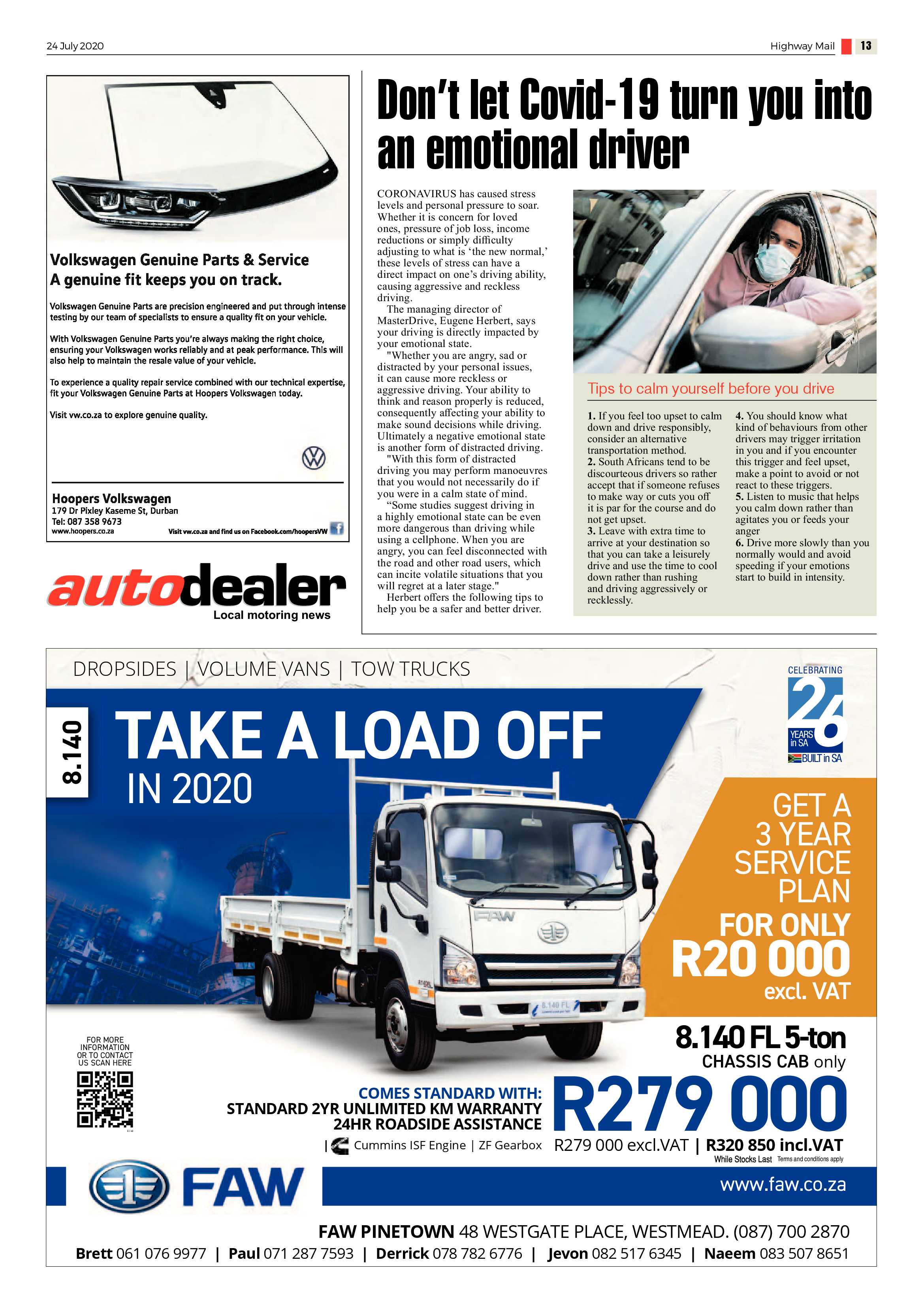 Highway Mail 24 July 2020 page 13