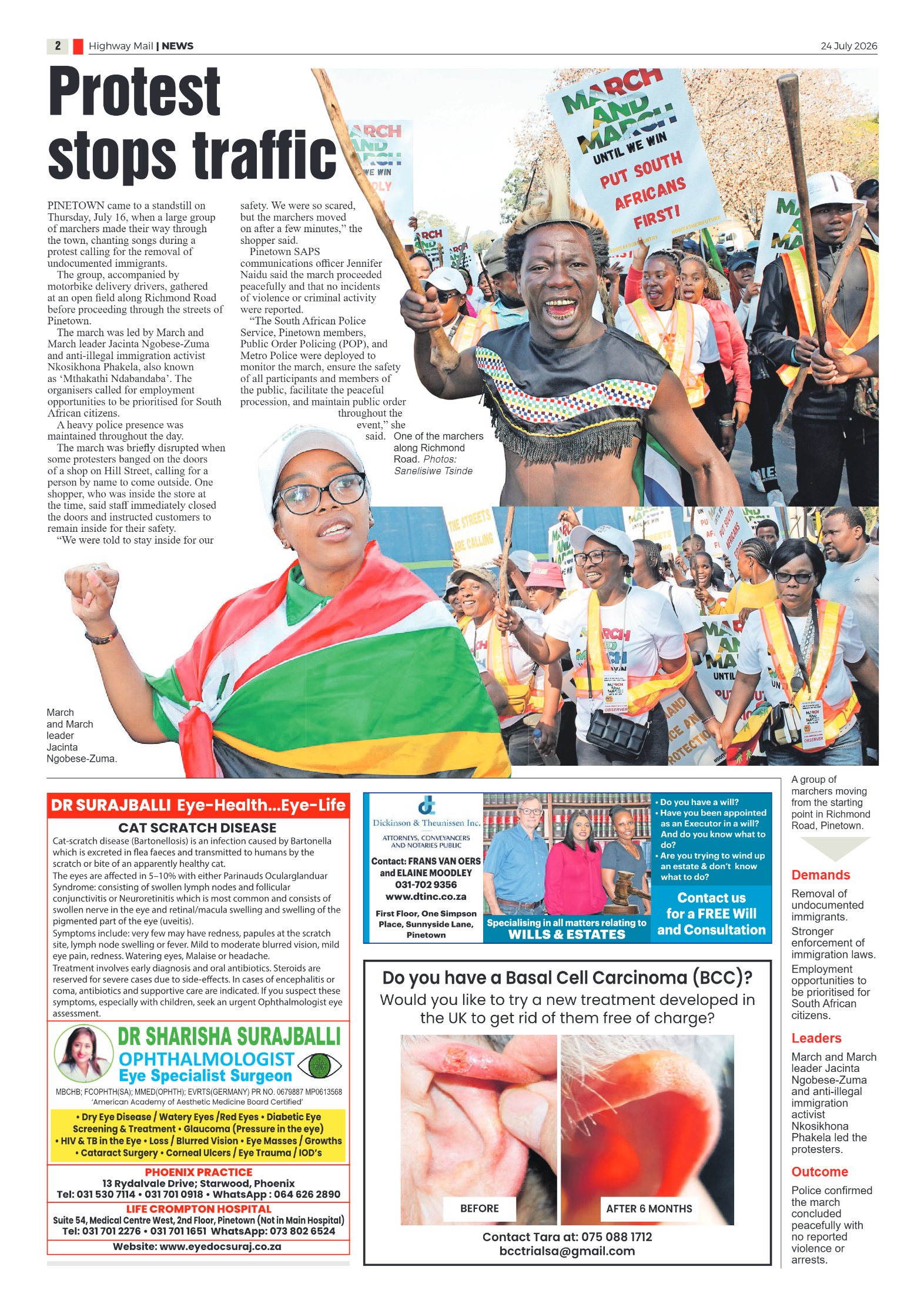 Highway Mail 24 July 2026 page 2