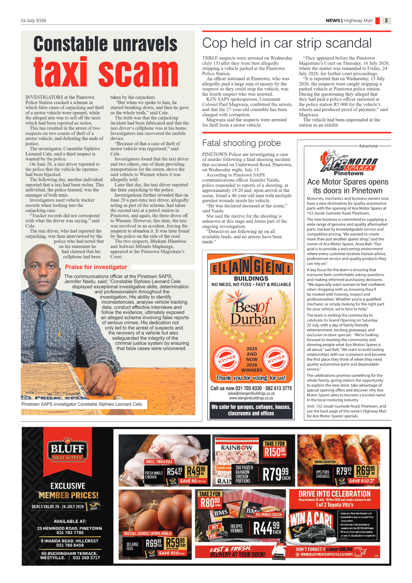 Highway Mail 24 July 2026 page 3