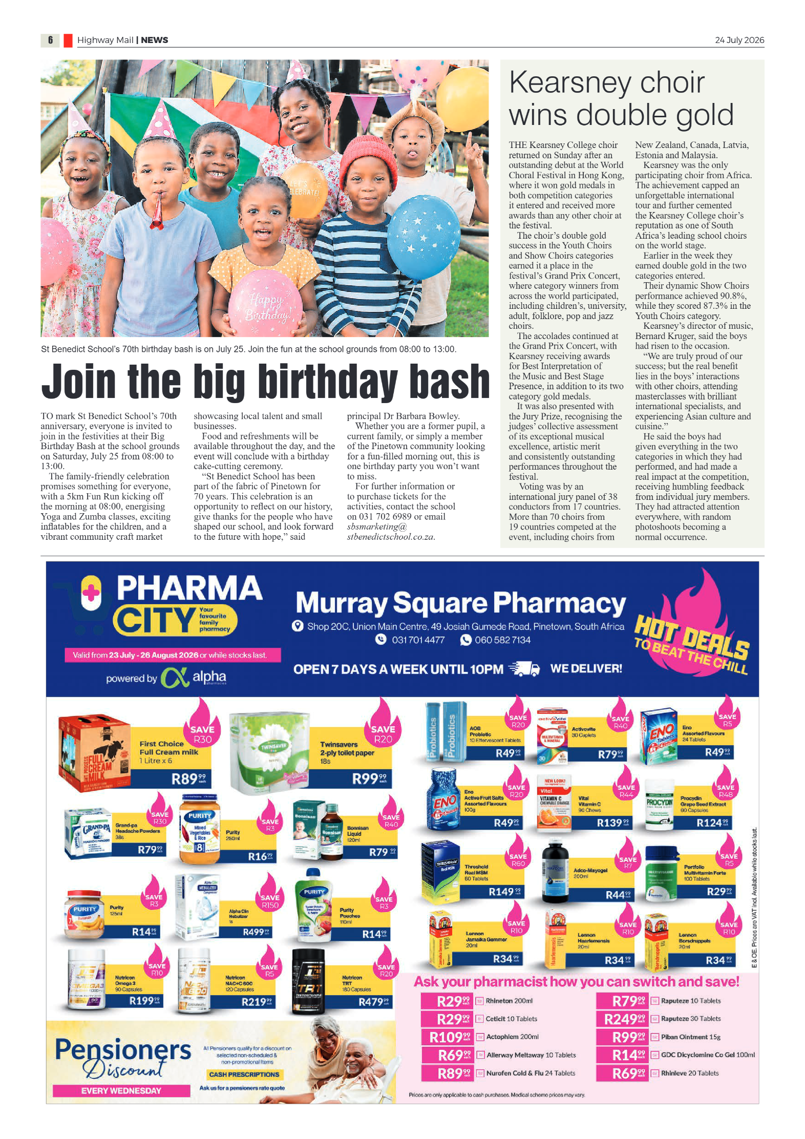 Highway Mail 24 July 2026 page 6