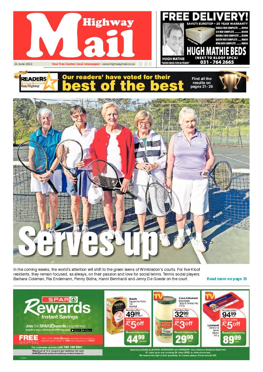Highway Mail 24 June 2022 page 1