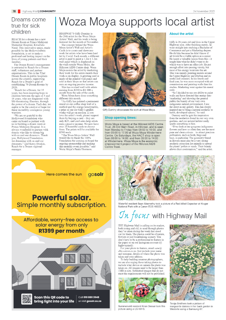 Highway Mail 24 November 2023 page 16