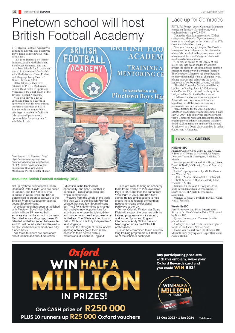 Highway Mail 24 November 2023 page 20