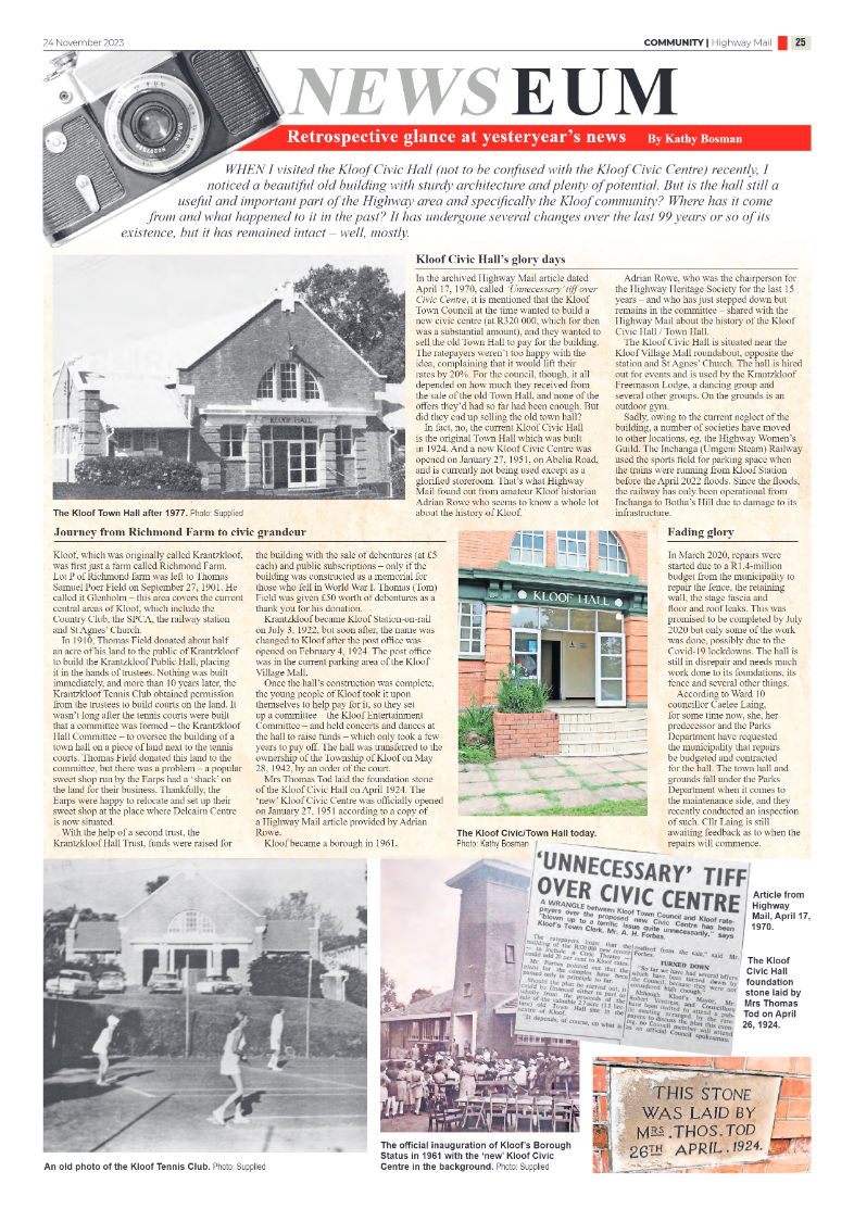 Highway Mail 24 November 2023 page 25