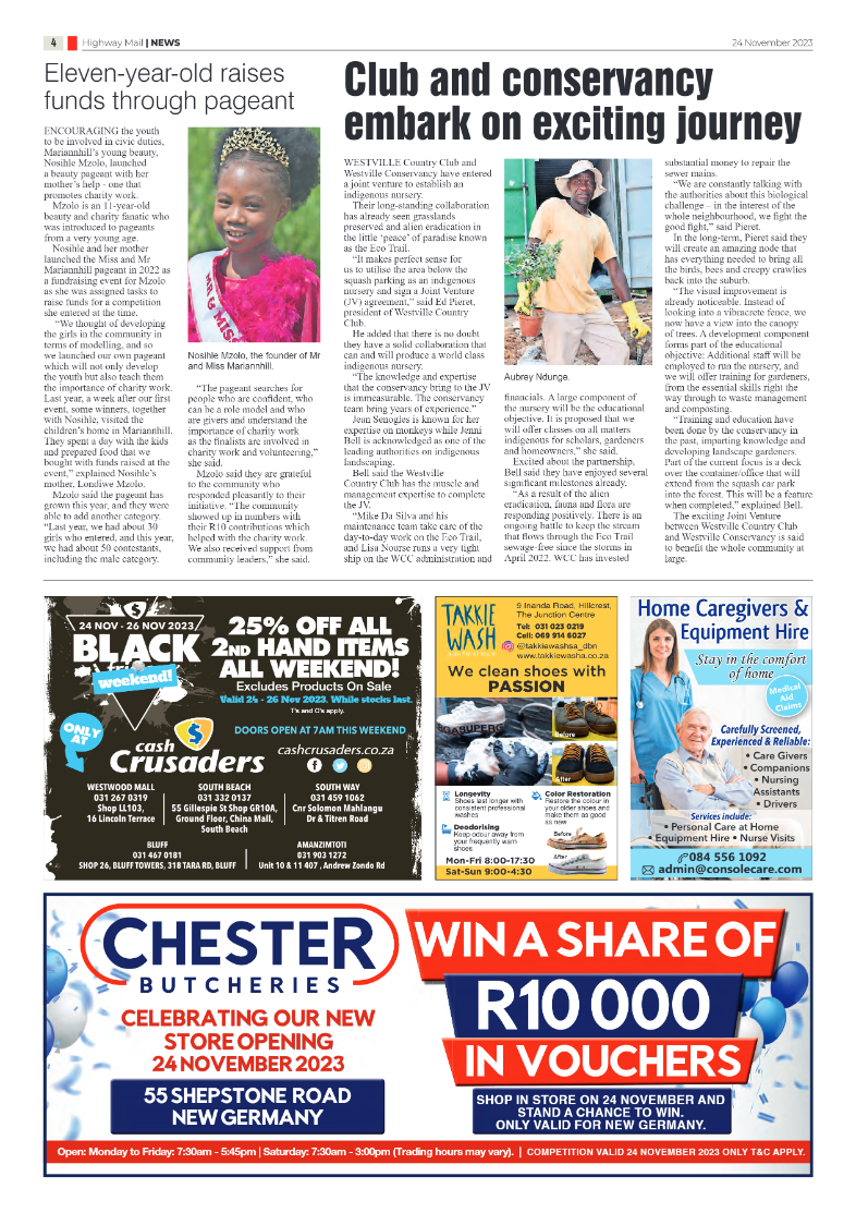 Highway Mail 24 November 2023 page 4