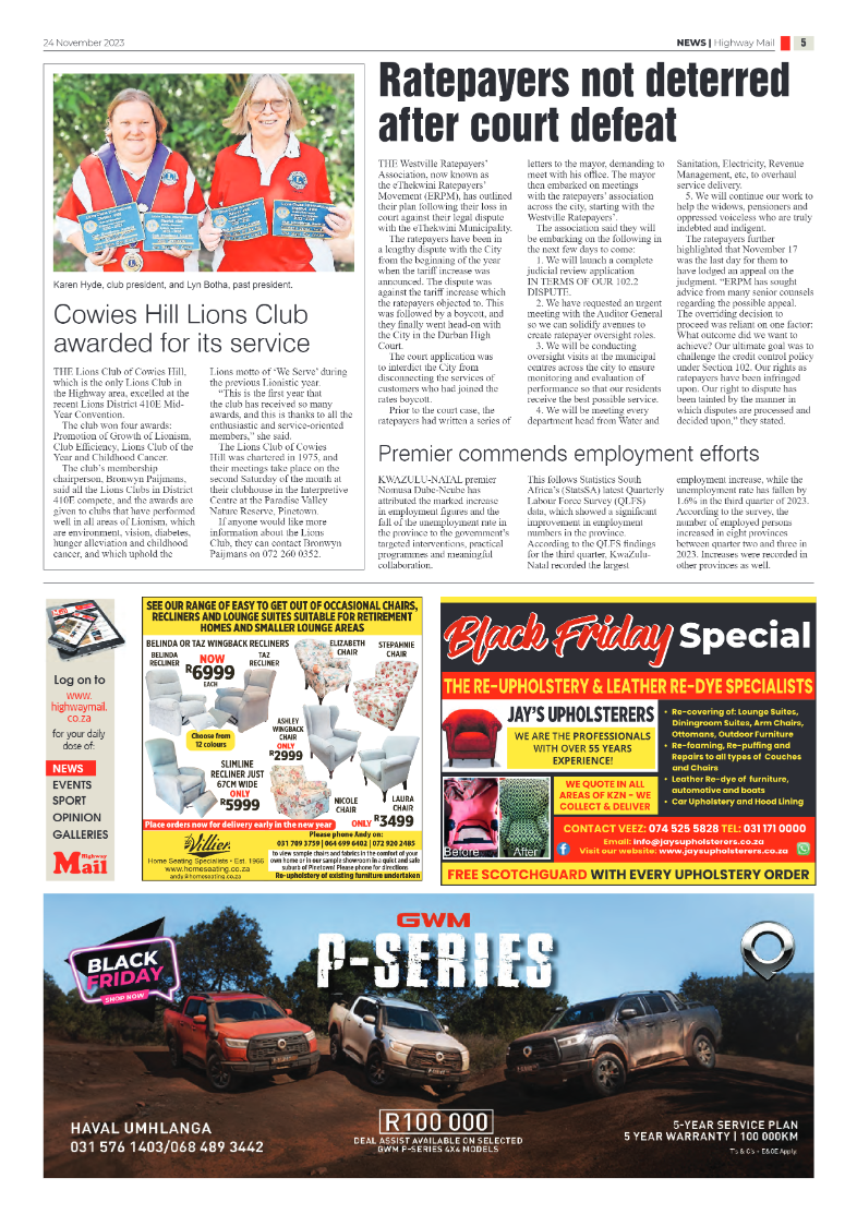 Highway Mail 24 November 2023 page 5
