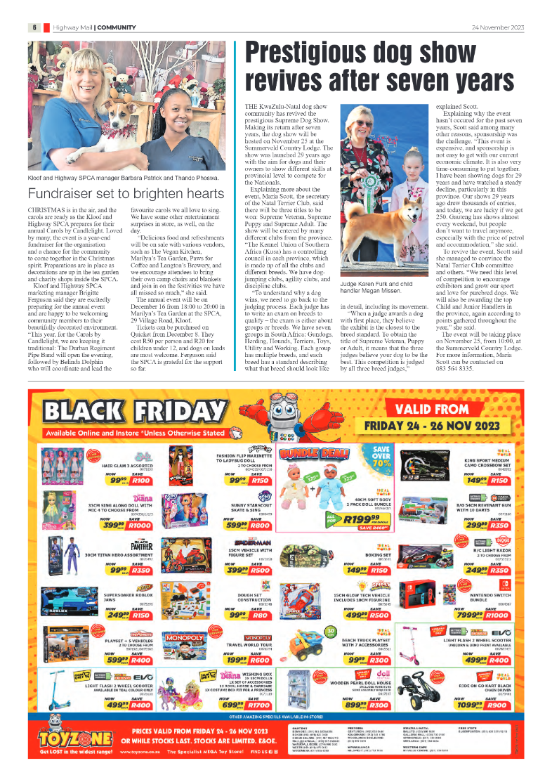 Highway Mail 24 November 2023 page 6