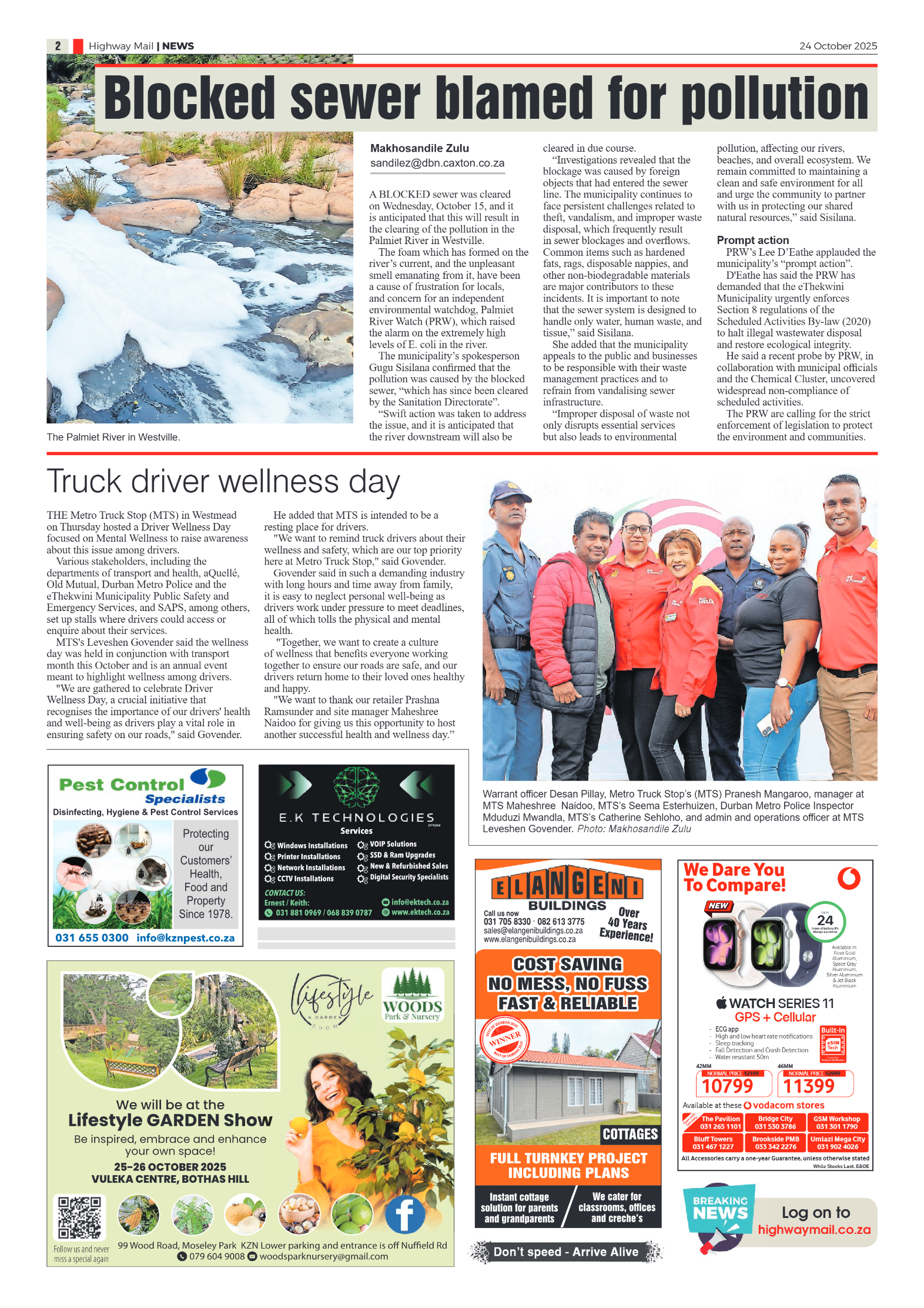 Highway Mail 24 October 2025 page 2
