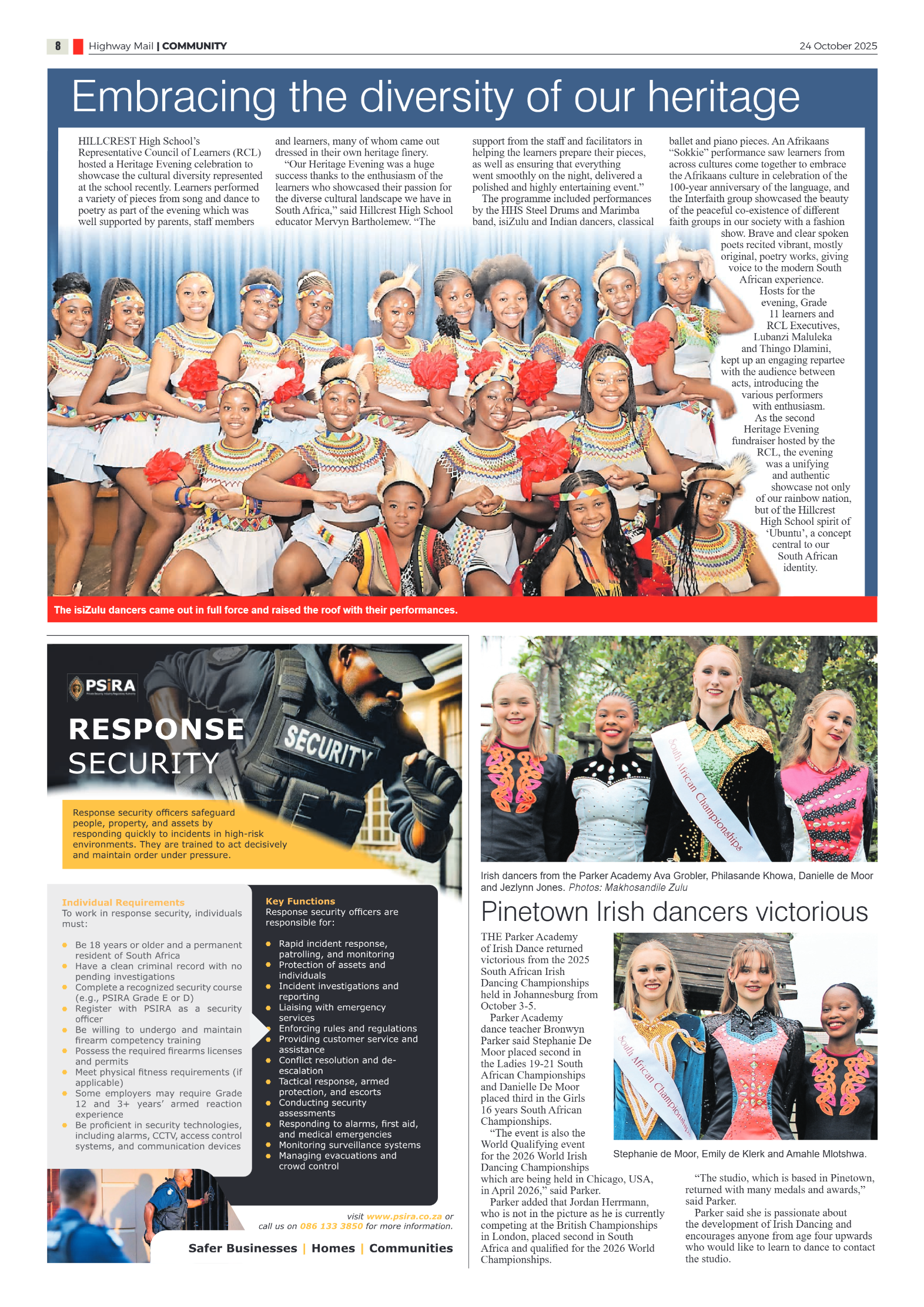 Highway Mail 24 October 2025 page 8