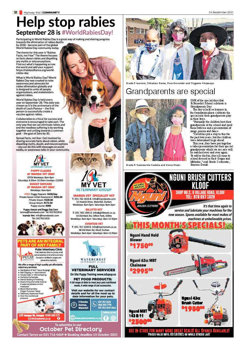 Highway Mail 24 September 2021 page 12