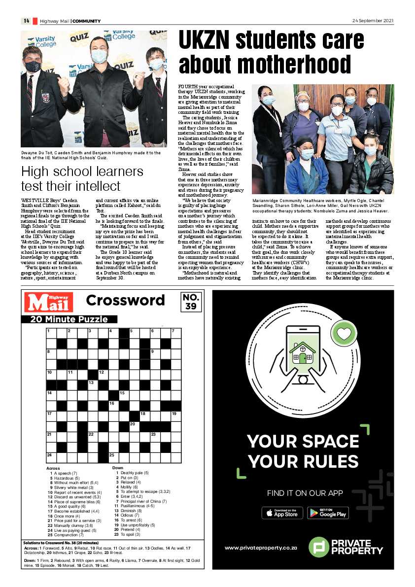 Highway Mail 24 September 2021 page 14